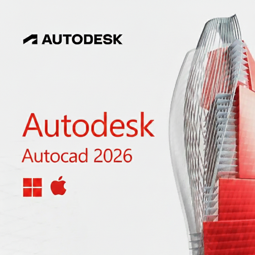 Autodesk AutoCAD 2026 (1-Year Subscription)