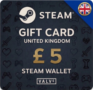 Steam Wallet Gift Card £5 GBP - UK Region